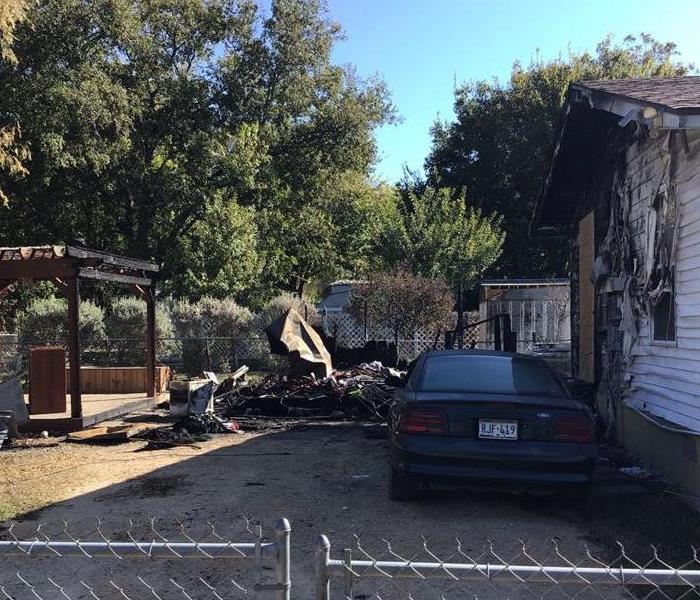 South San Antonio Shed Burns Down from Space Heater